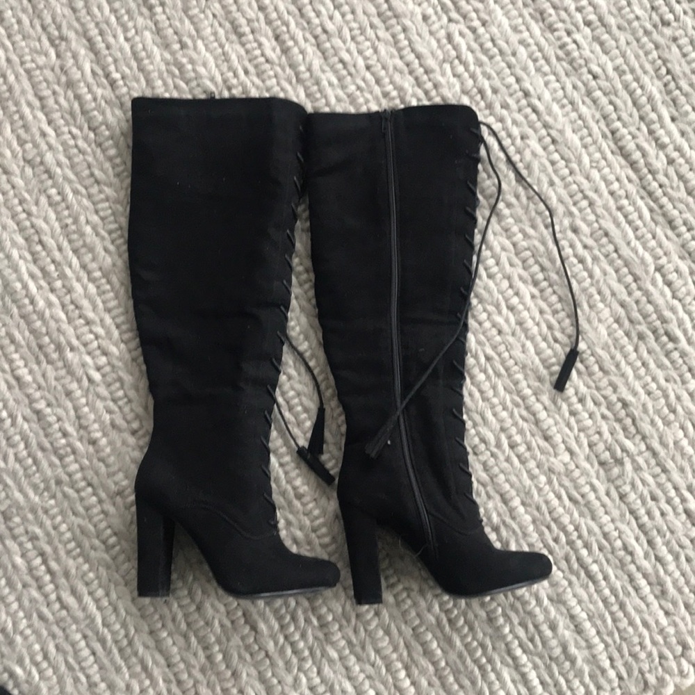 Knee high boots